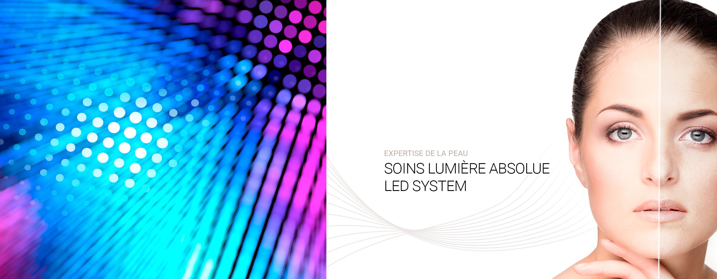 soins éclat led