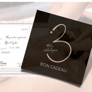 bon cadeau Nano boté Massage et soin visage à Clermont Fd royat chamaliere