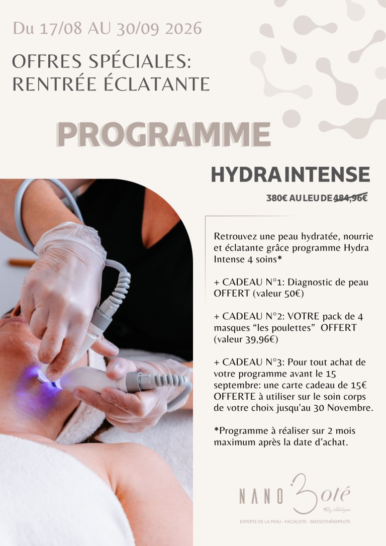 hydra intense soin visage nano bote